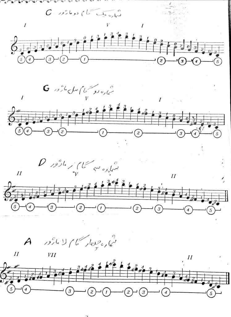 گام های نوازندگی