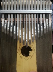 نت های کالیمبا