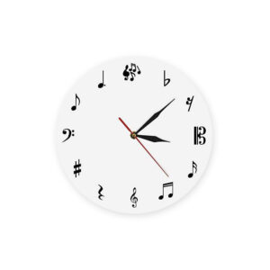 ساعت دیواری طرح موسیقی