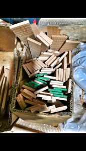 قطعات كناری برش خورده