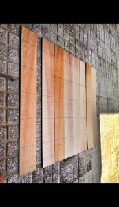 چوب های راش برش خورده