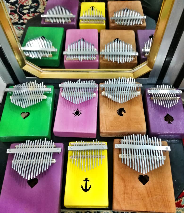 كالیمبا های آماده شده ماهور