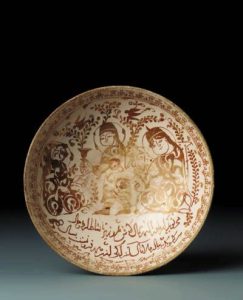 کاسه سفالی کاشان