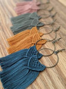 زیورالات مکرومه بافی