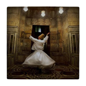 کاشی طرح رقص سماع