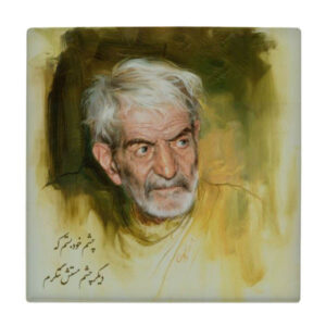 کاشی طرح محمد حسین شهریار L1