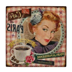 کاشی طرح فنجان قهوه کد L1