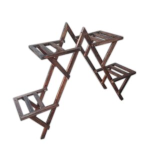 استند گلدان دو طبقه