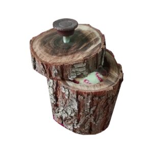 قندان چوبی روستیک