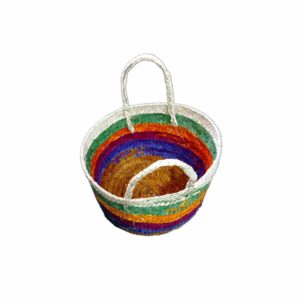 سبد گرد قطر 35 سانت حصیری