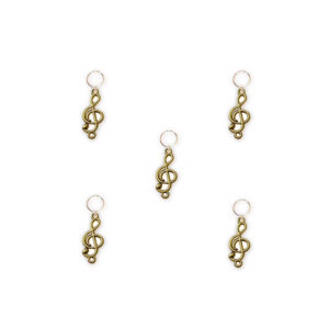 حلقه مو زنانه طرح نت موسیقی